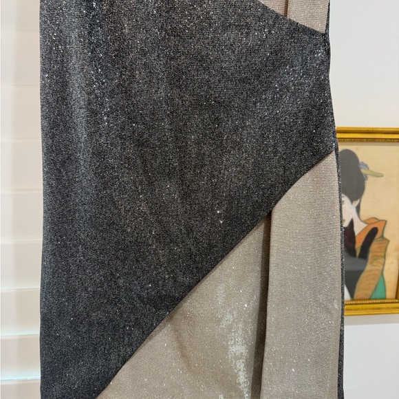 Meshki lizzy two tone wrap mini dress nwot - Picture 11 of 11